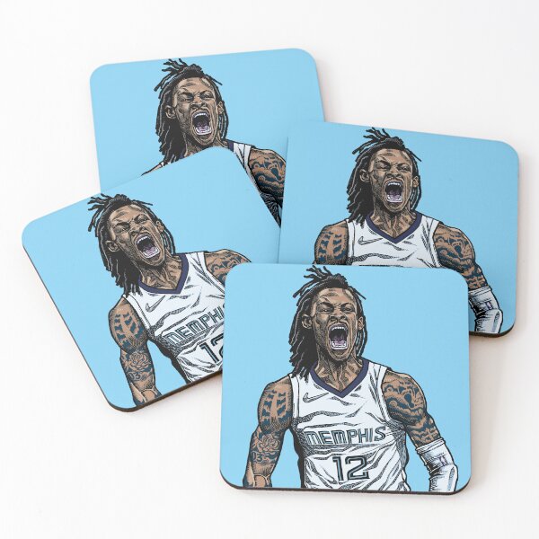Item preview, Ja Morant shouting designed and sold by luckymong.