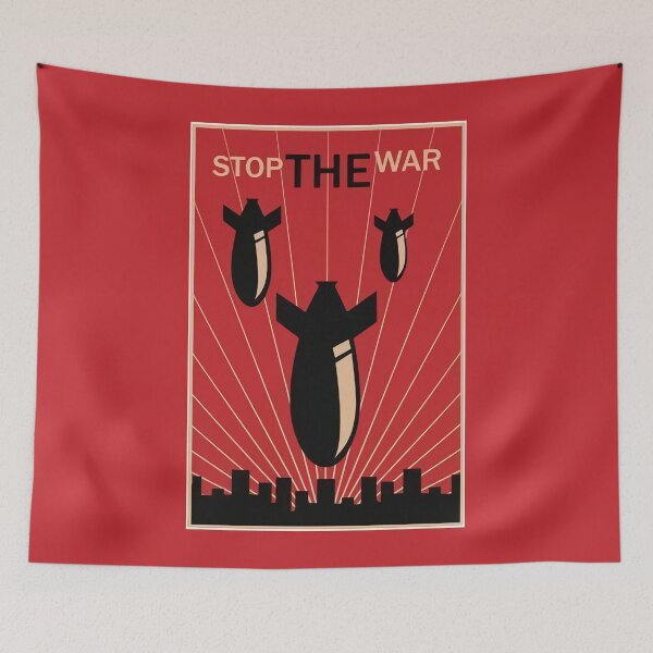 Item preview, Stop the War designed and sold by PoliticsPrint.