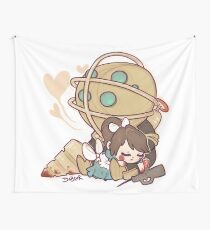 Little Sister Nap Time Wall Tapestry