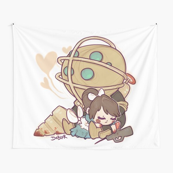 Little Sister Nap Time Tapestry
