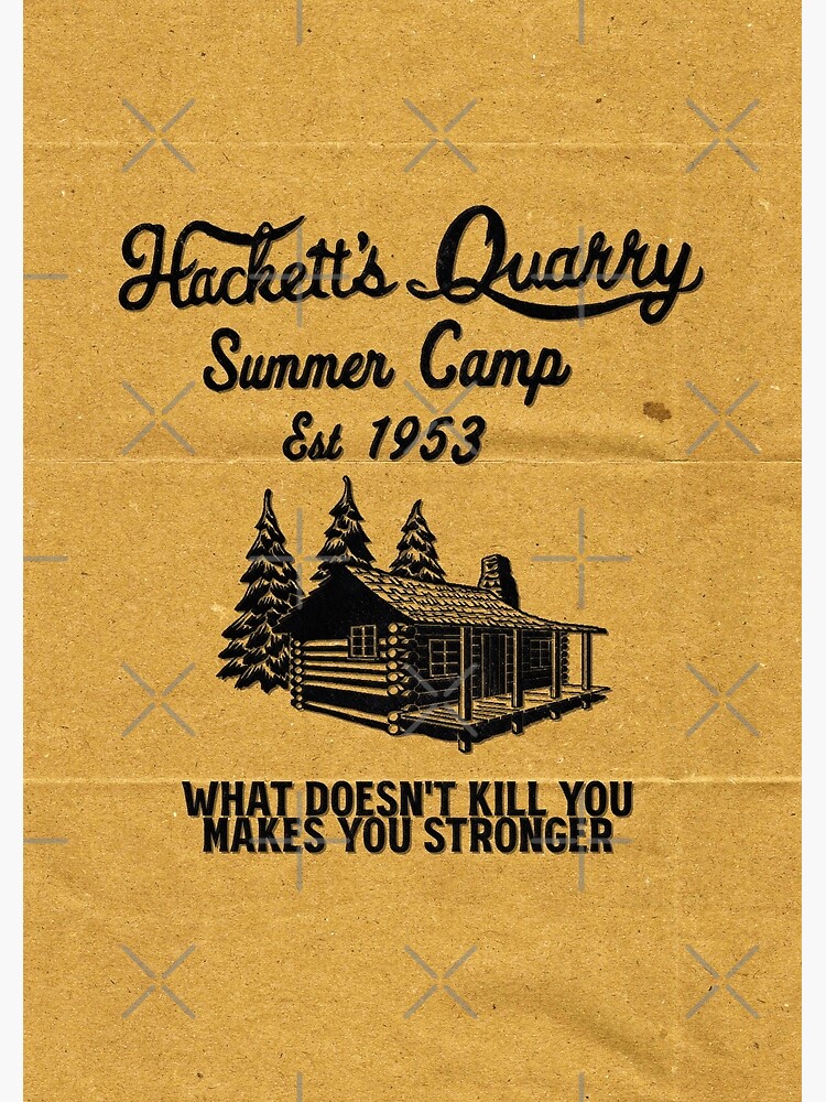 Thumbnail 2 of 2, Postcard, Hackett's Quarry Summer Camp - What doesn't kill you makes you stronger! designed and sold by SpaceDat120.