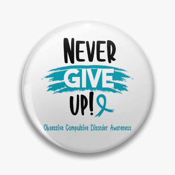 Item preview, Obsessive Compulsive Disorder Warrior - Obsessive Compulsive Disorder Awareness - Never Give Up! designed and sold by Robbsyn.