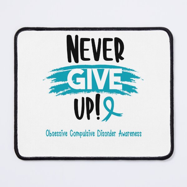 Item preview, Obsessive Compulsive Disorder Warrior - Obsessive Compulsive Disorder Awareness - Never Give Up! designed and sold by Robbsyn.