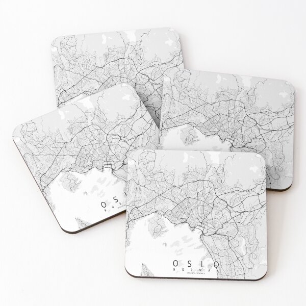 Item preview, Oslo City Map of Norway - Light designed and sold by deMAP.