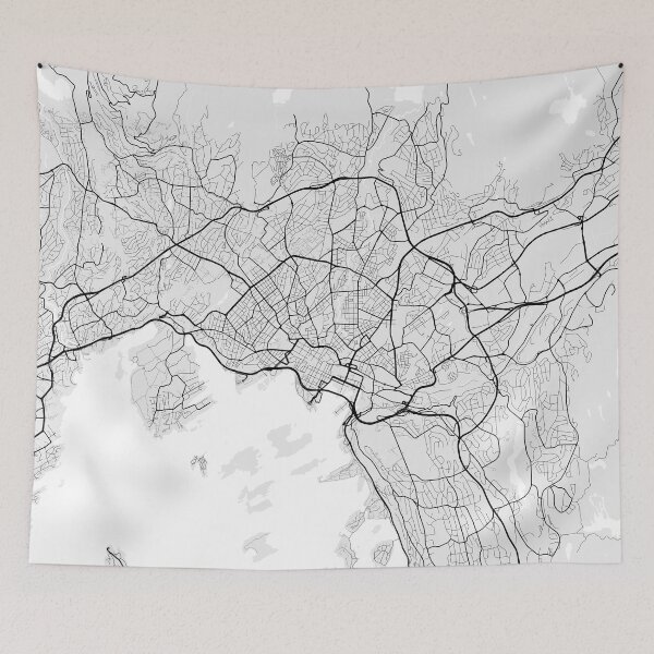 Item preview, Oslo City Map of Norway - Light designed and sold by deMAP.