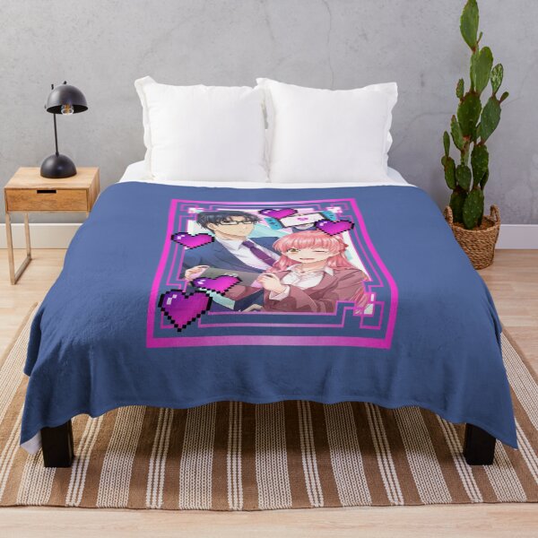 Item preview, Hot Pink Wotakoi Love (on Blue/Grey) designed and sold by epinkb.