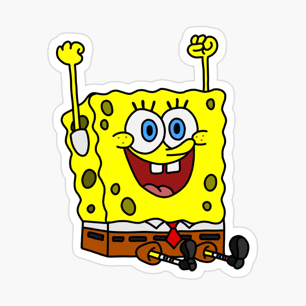 Spongebob Fish Meme Magnet for Sale by jerobyl