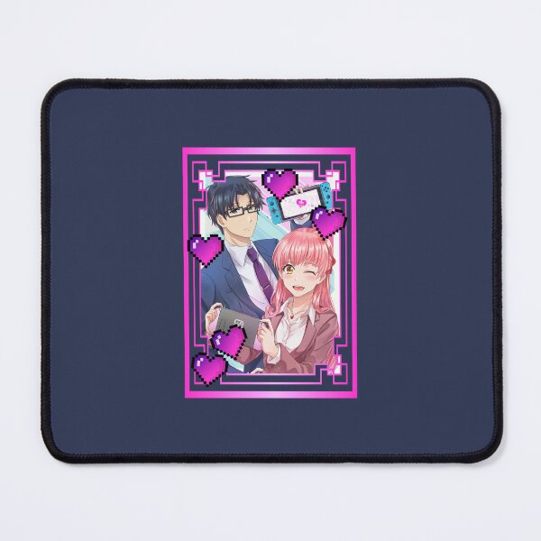 Item preview, Hot Pink Wotakoi Love (on Navy) designed and sold by epinkb.