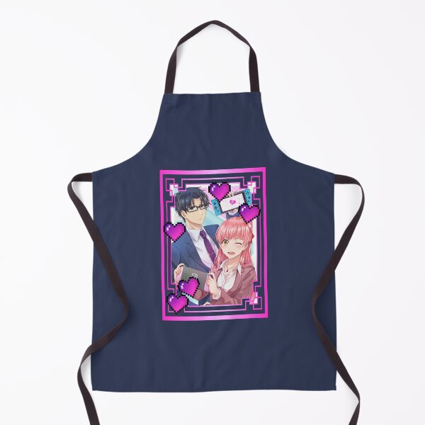 Item preview, Hot Pink Wotakoi Love (on Navy) designed and sold by epinkb.