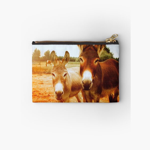 Item preview, ANIMALS #48 - Tan and Brown Donkeys designed and sold by DEL-Productions.