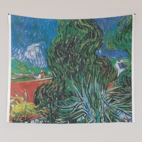Item preview, Doctor Gachet's Garden in Auvers (1890) by Vincent van Gogh designed and sold by amrmab.