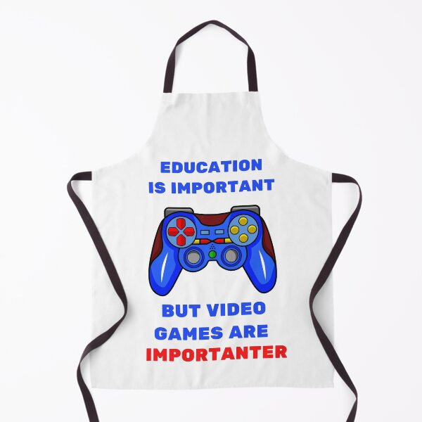 Item preview, Gamer Gift Ideas - Game Controller - Education Is Important But Video Games Are Importanter designed and sold by CreativeCranium.