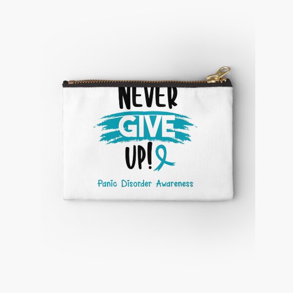Item preview, Panic Disorder Warrior - Panic Disorder Awareness - Never Give Up! designed and sold by Robbsyn.