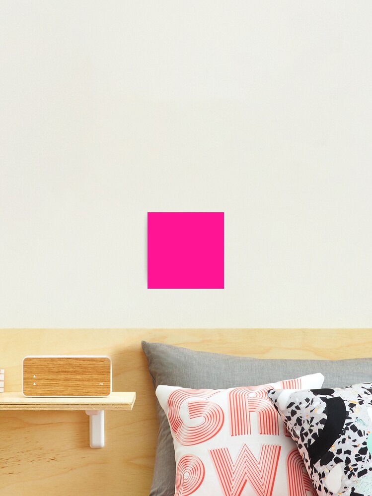 PLAIN SOLID Bright PINK -100 Bright PINK SHADES ON OZCUSHIONS ON