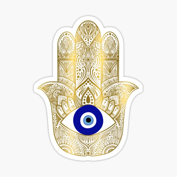 Hamsa Hand Symbol Chakra Colors All Seeing Eye - Etsy | Hand symbols,  Chakra colors, Wall art prints