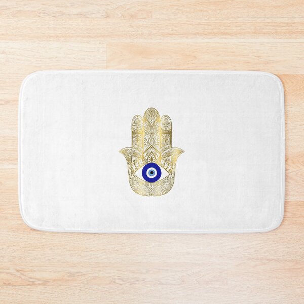 Item preview, Gold evil eye hamsa hand mandala designed and sold by PMDesigns222.