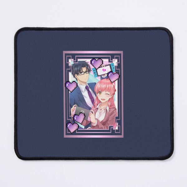 Item preview, Light Pink Wotakoi Love (on Navy) designed and sold by epinkb.