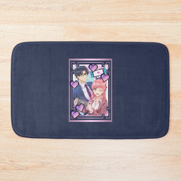 Item preview, Light Pink Wotakoi Love (on Navy) designed and sold by epinkb.