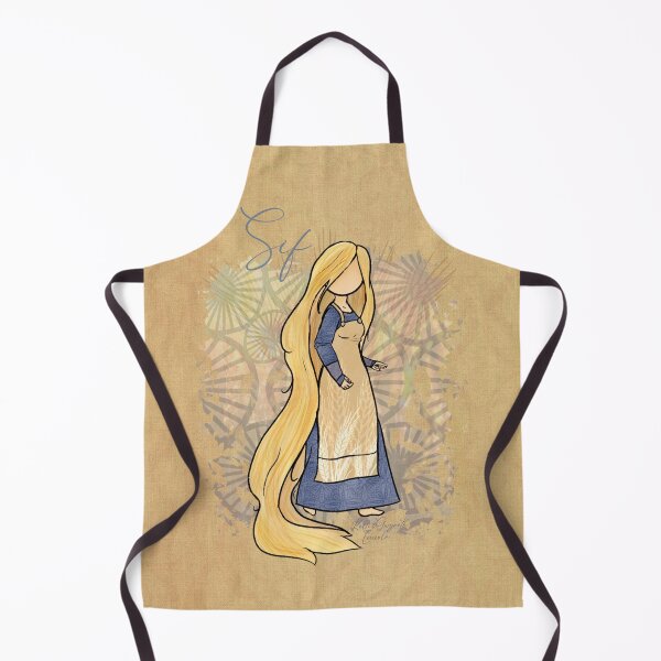 Item preview, Goddess Sif, She of the Corn-Gold Hair designed and sold by Kelli Cymraes Lincoln.