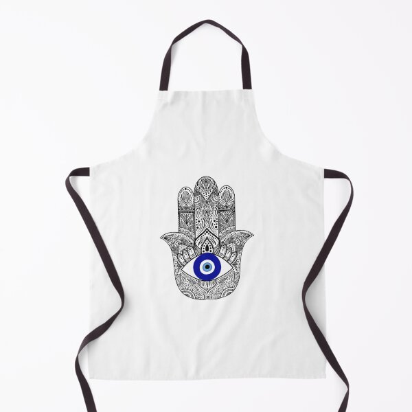 Item preview, Black evil eye hamsa hand mandala designed and sold by PMDesigns222.