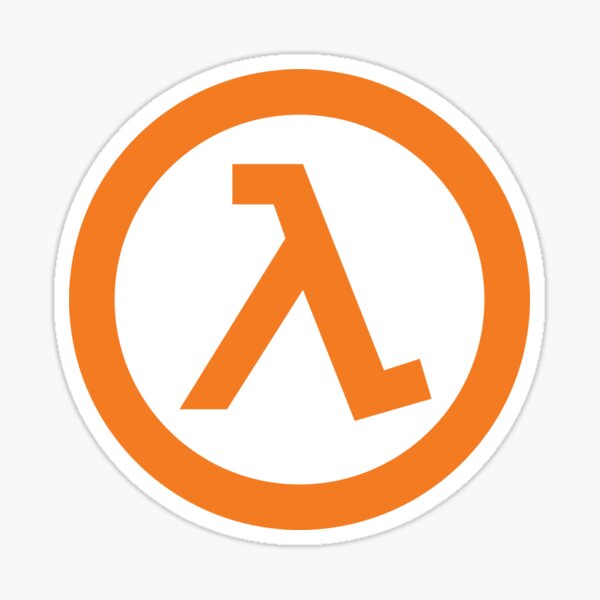 Aperçu de l'œuvre Logo Lambda demi-vie créée et vendue par Icedcream.