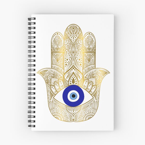 Item preview, Gold evil eye hamsa hand mandala designed and sold by PMDesigns222.