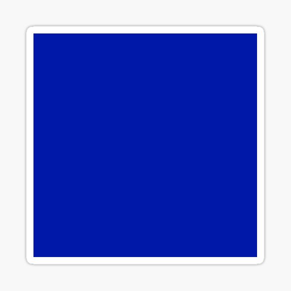 Item preview, Solid Plain Blue (Pantone) -100 Shades of blue on Ozcushions designed and sold by ozcushions.