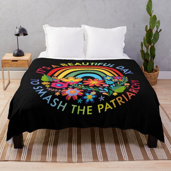 Item preview, Its A Beautiful Day To Smash The Patriarchy Feminist Tee designed and sold by marcousrok.
