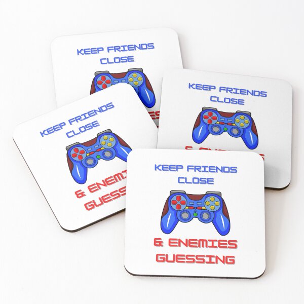 Item preview, Gamer Gift Ideas - Game Controller - Keep Friends Close and Enemies Guessing designed and sold by CreativeCranium.