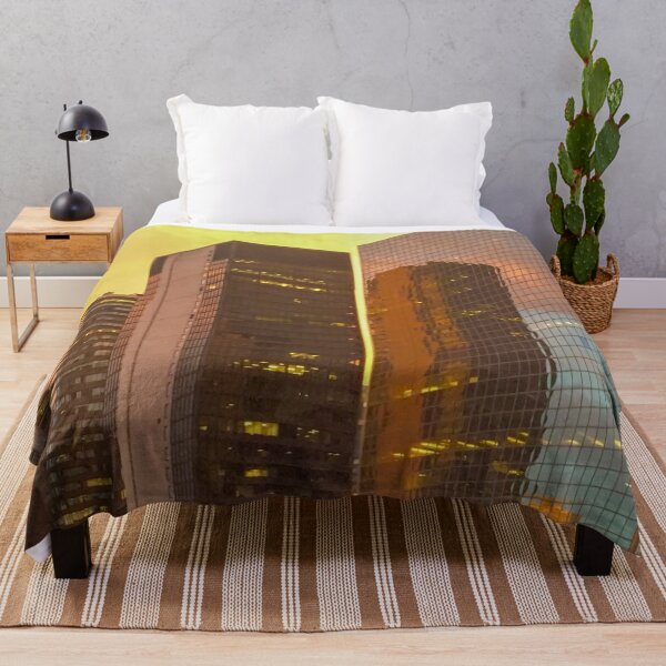 Item preview, Sunset Skyscrapers Manhattan New York City  designed and sold by eleonoraingrid.