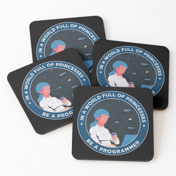 Item preview, In a World Full of Princesses Be a Programmer designed and sold by artado.