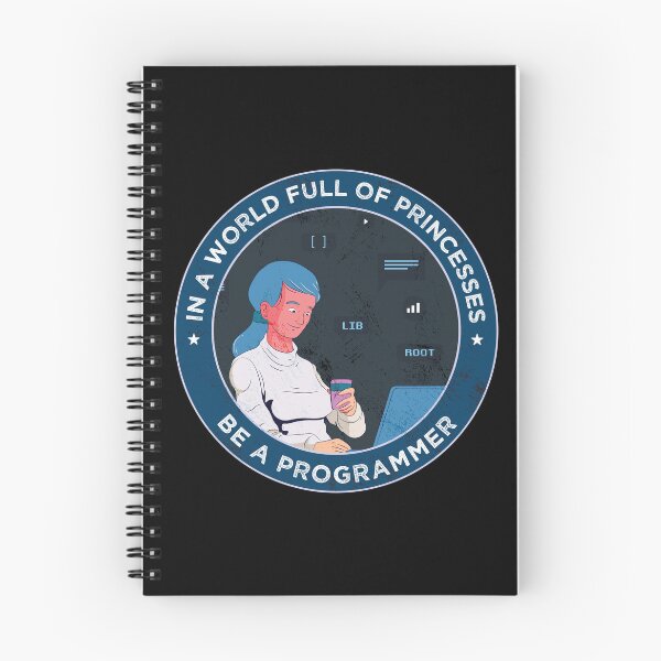 Item preview, In a World Full of Princesses Be a Programmer designed and sold by artado.