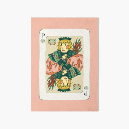 Prince of Frogs Art Board Print