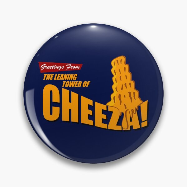 Item preview, Leaning Tower Of Cheeza designed and sold by robotghost.