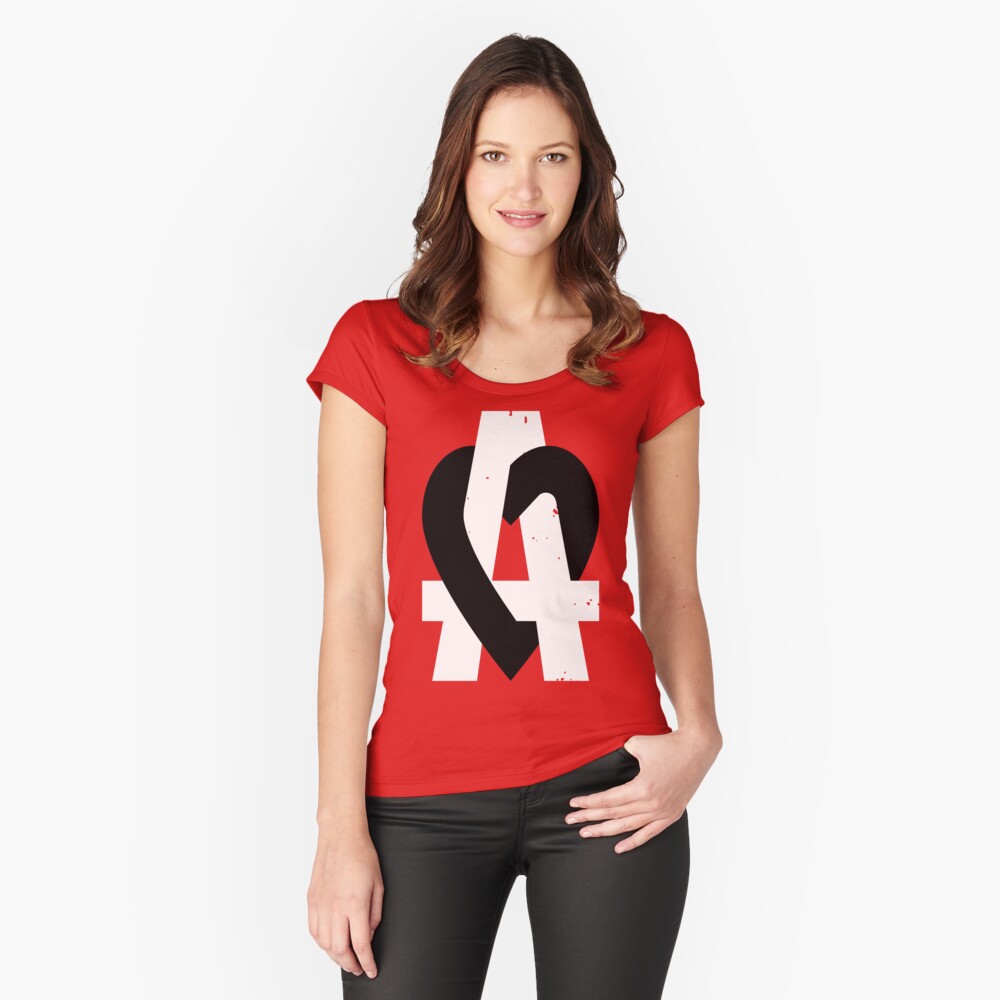 Item preview, Fitted Scoop T-Shirt designed and sold by designgood.