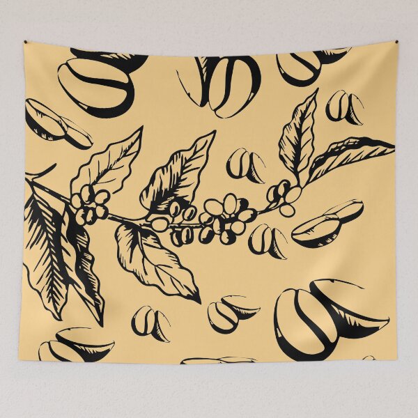 Item preview, Coffee seamless pattern for coffee lovers designed and sold by Clothingspot.