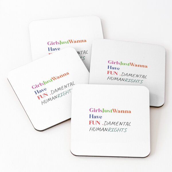 Item preview, Girls Just Wanna Have Fundamental Human Rights Shirt, Rights Shirt for Women, Women's Rights, Feminist Shirts, Fundamental Rights, designed and sold by AndalAE.