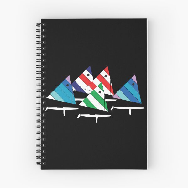 Item preview, Sunfish Sailboats Racing Sticker designed and sold by felyn3gloria.
