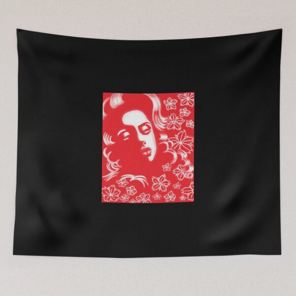 Item preview, Chola With Blossoms Sticker designed and sold by saurelmosert.