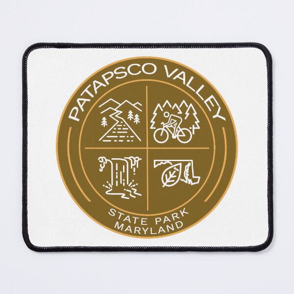 Item preview, Patapsco Valley State Park Heraldic Logo designed and sold by VanyaKar.