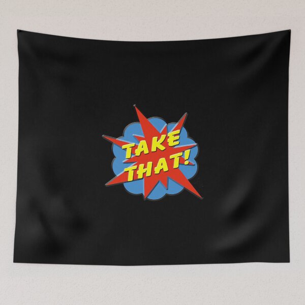 Item preview, Take That Comic Book Character Cloud Sticker designed and sold by addeoovrteqt.