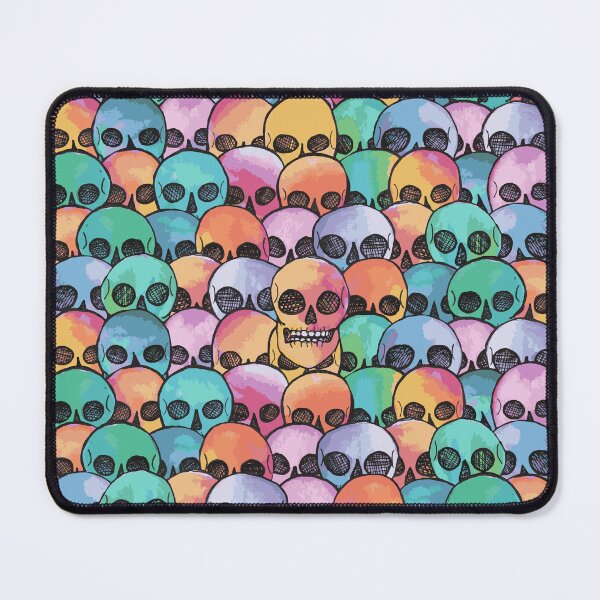 Item preview, Rainbow Skulls designed and sold by BUNofaKINDart.
