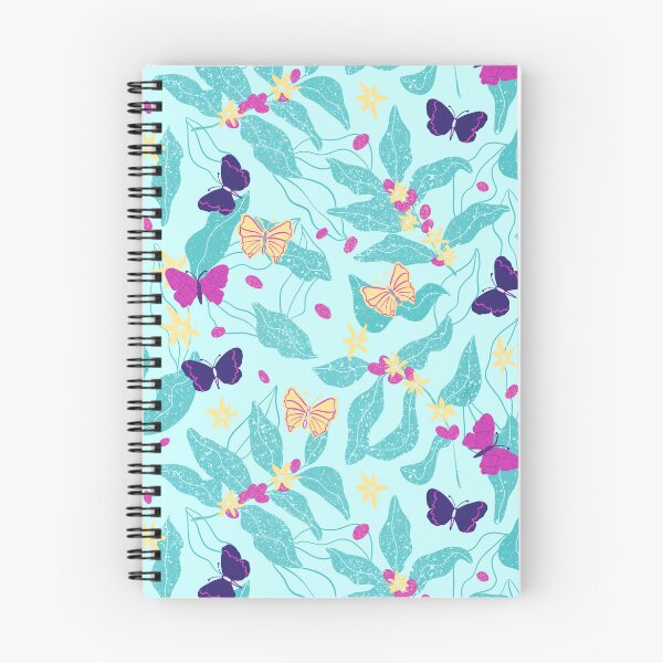 Item preview, Summer butterflies with coffee tree branches designed and sold by thealohastudios.