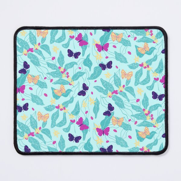 Item preview, Summer butterflies with coffee tree branches designed and sold by thealohastudios.