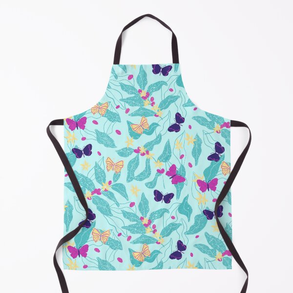 Item preview, Summer butterflies with coffee tree branches designed and sold by thealohastudios.