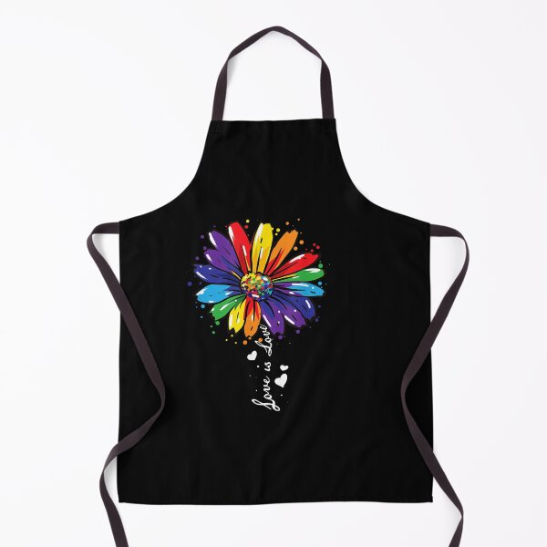 Item preview, Rainbow Sunflower Love Is Love LGBT Gay Lesbian Pride designed and sold by LikesConnie.