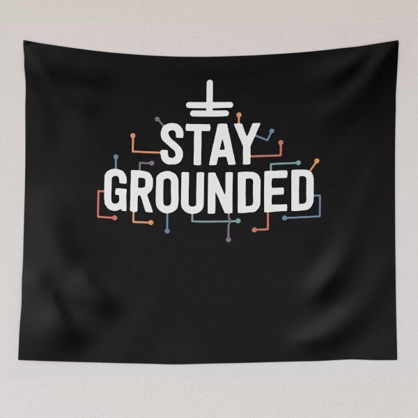 Item preview, Stay Grounded Electrical Engineering Symbol Engineers designed and sold by LikesConnie.