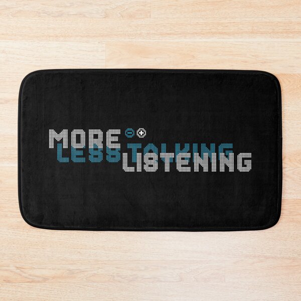Item preview, Less Talking More Listening designed and sold by attadesign.