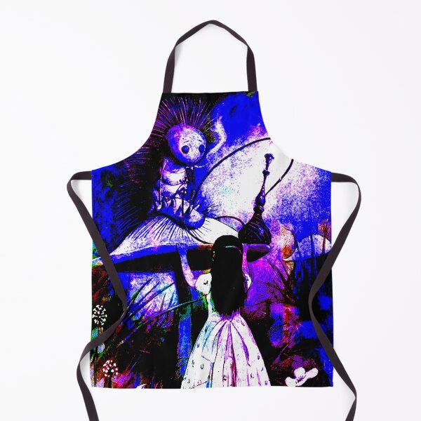 Item preview, Vintage Neon Alice & Caterpillar designed and sold by ArtbySBS.