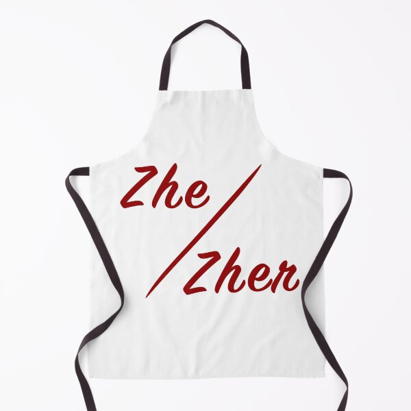 Item preview, My pronouns are - zhe / zher / zhim designed and sold by Hawthorn Mineart.